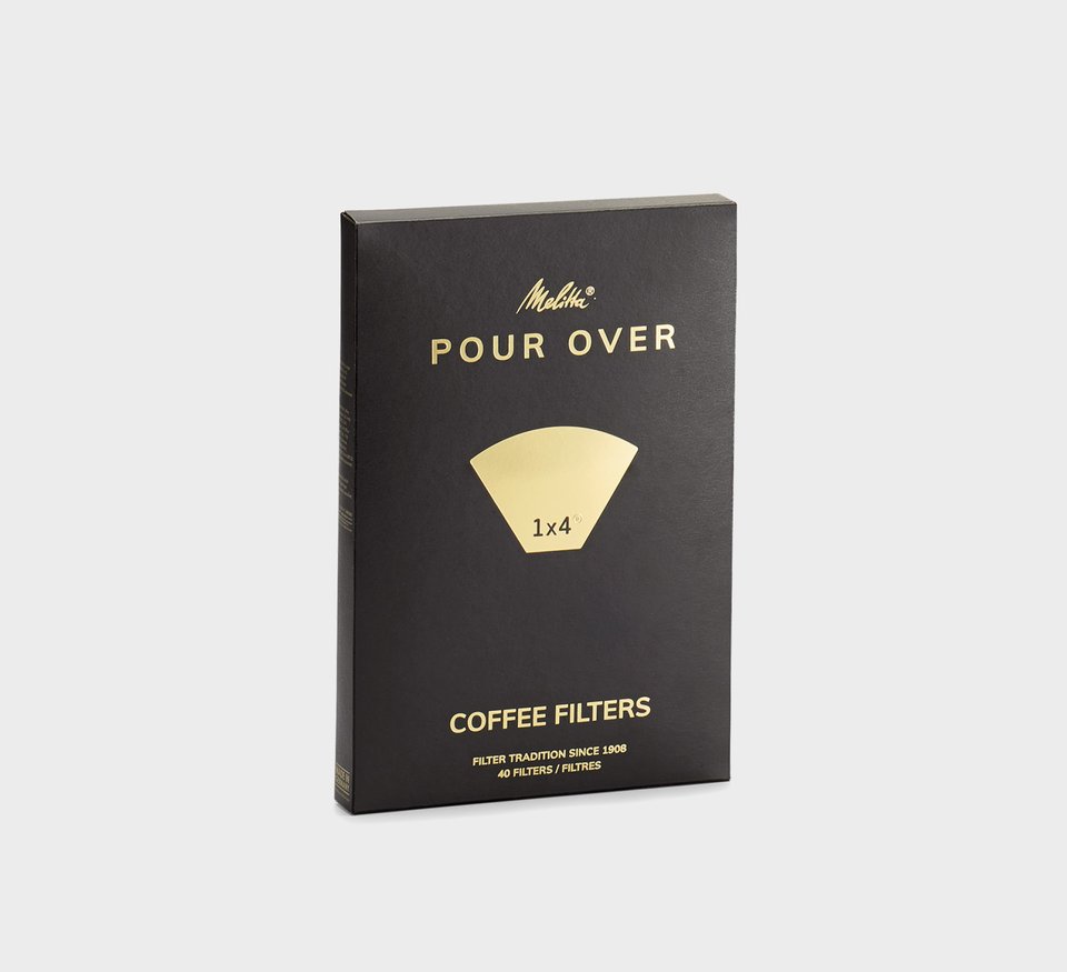 Melitta® Pour Over 1X4® - Filter für perfekten Kaffee.