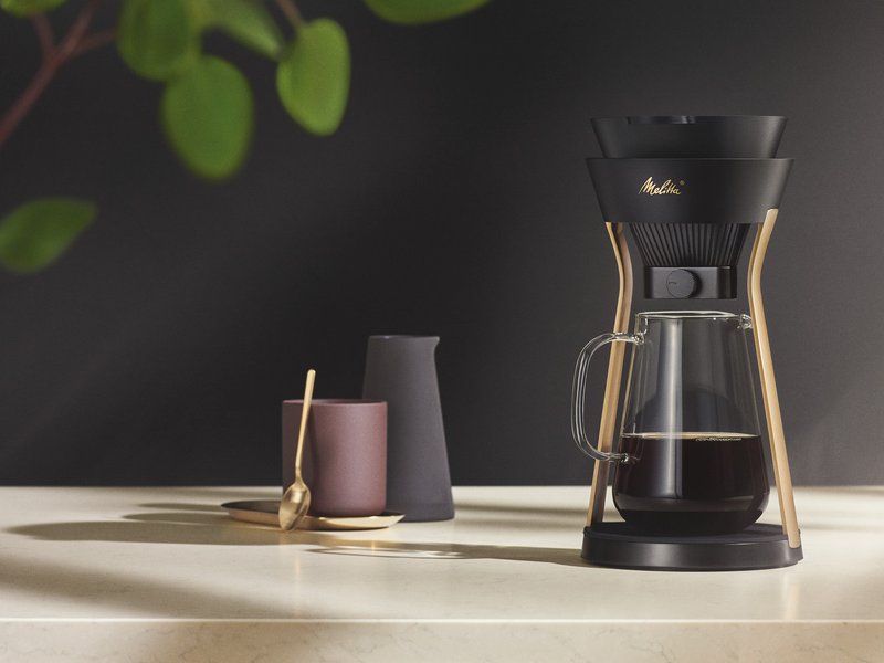 Melitta® AMANO: Ein Pour Over Kaffeebereiter: durchdachte Funktionalität und elegante Optik